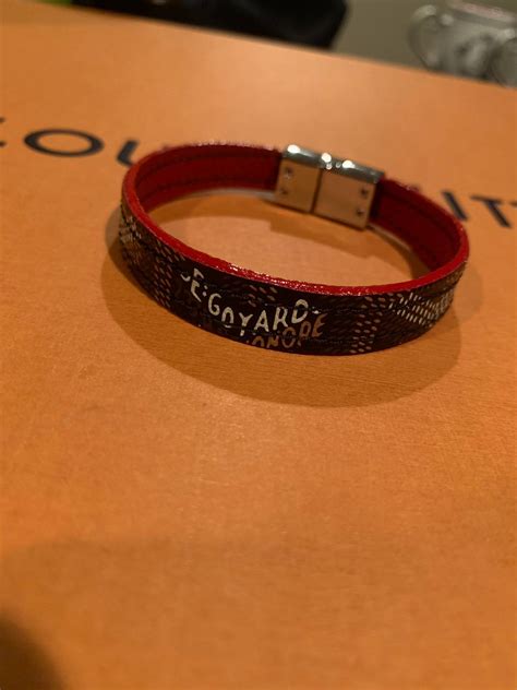 goyard custom bracelet|goyard bracelet men's.